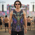 Crushed Velvet Tank Top | Golden Phoenix