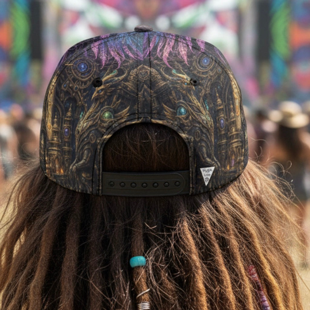 Golden Phoenix Snapback Hat