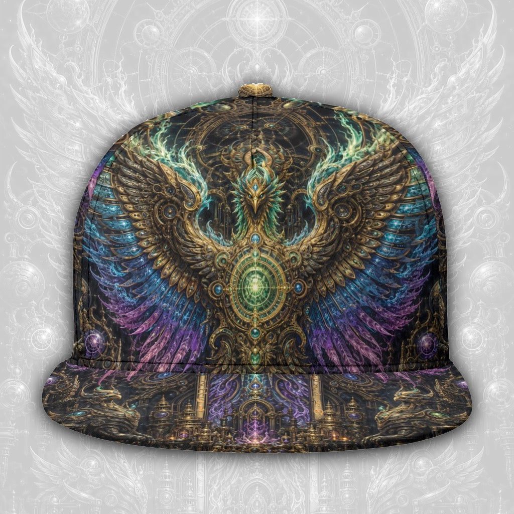 Golden Phoenix Snapback Hat
