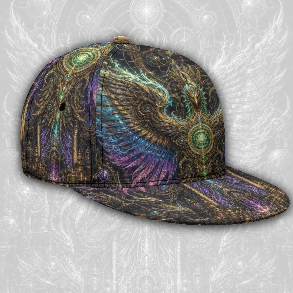 Golden Phoenix Snapback Hat