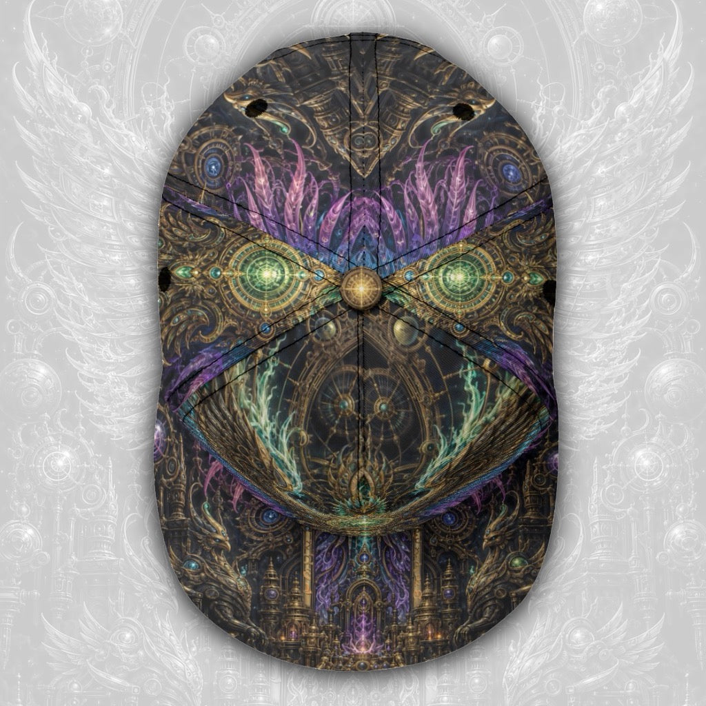 Golden Phoenix Snapback Hat
