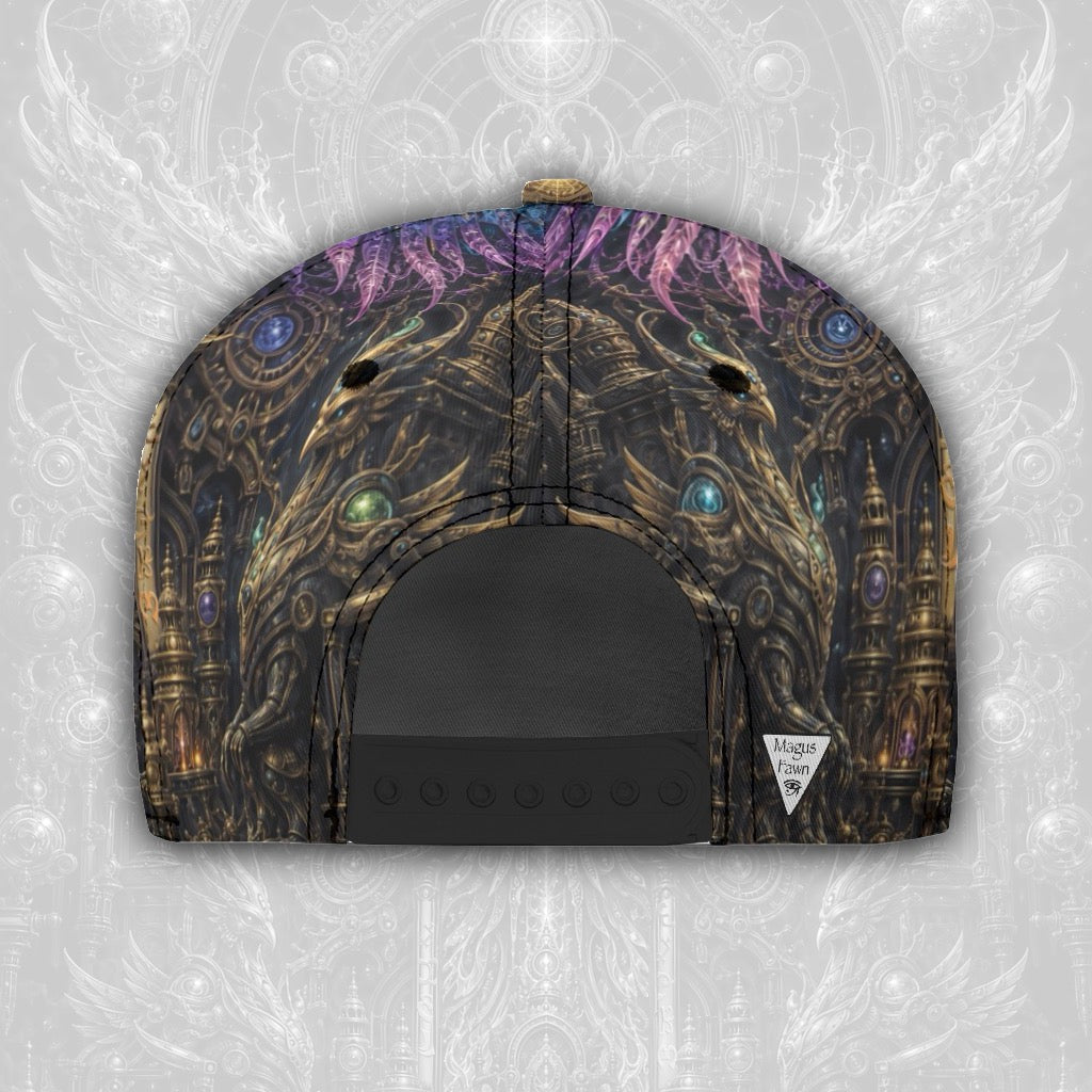 Golden Phoenix Snapback Hat