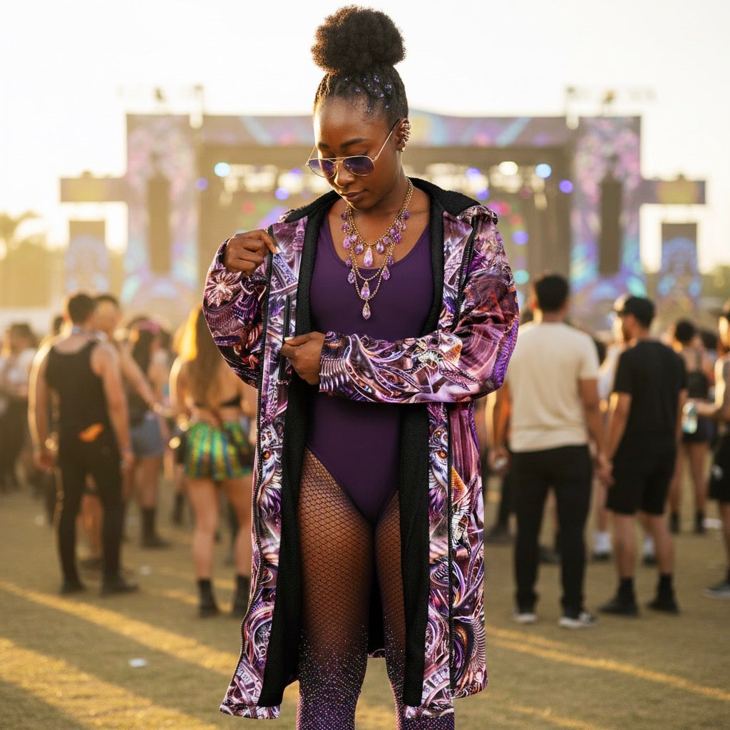 Dream Weaver Red Women's Festival Cloak