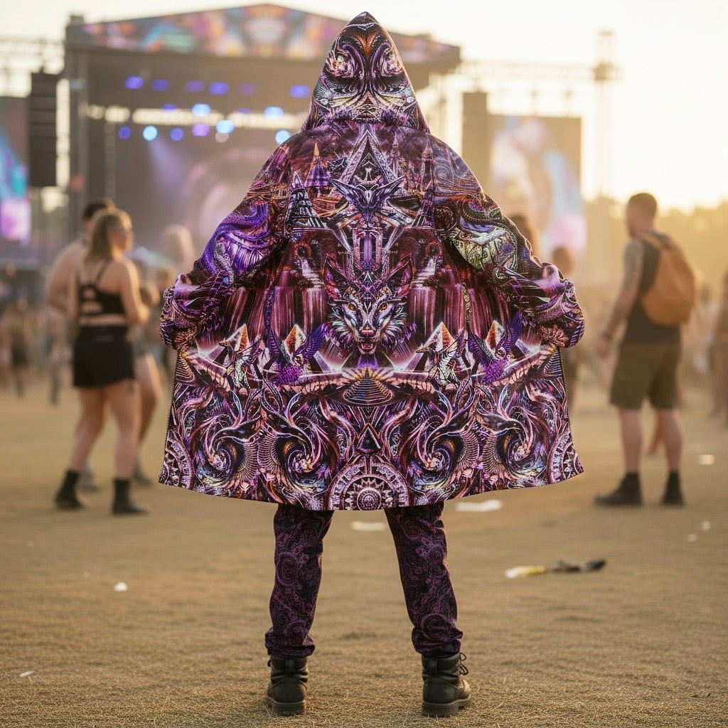 Dream Weaver Red Men’s Festival Cloak