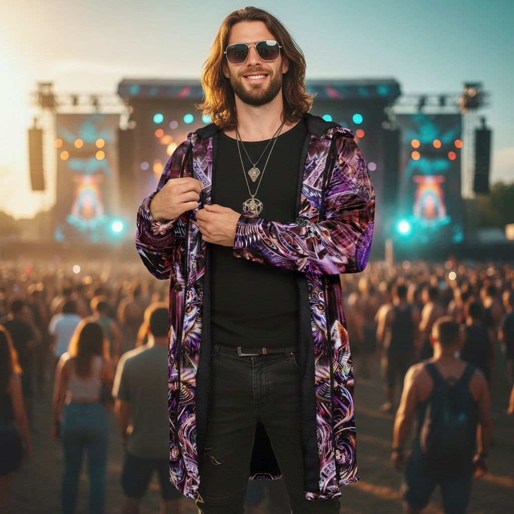 Dream Weaver Red Men’s Festival Cloak