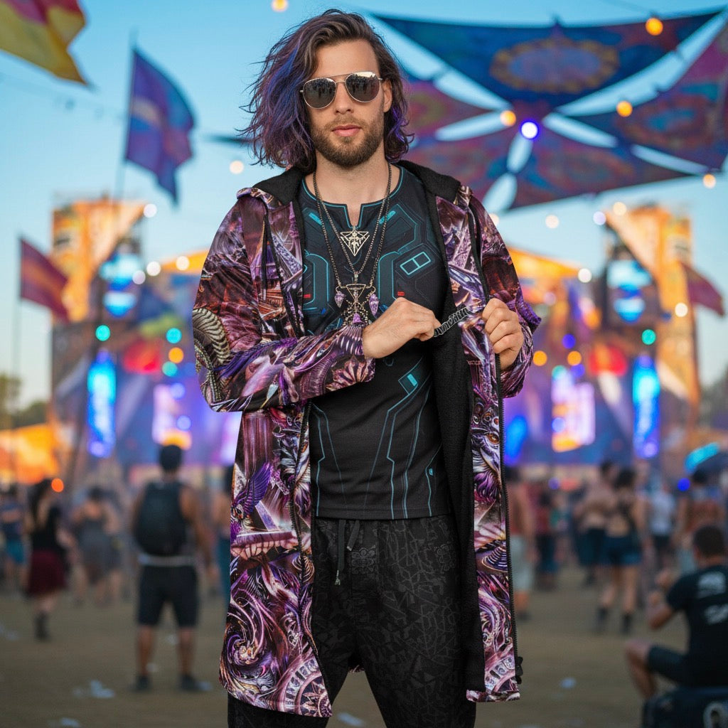 Dream Weaver Red Men’s Festival Cloak