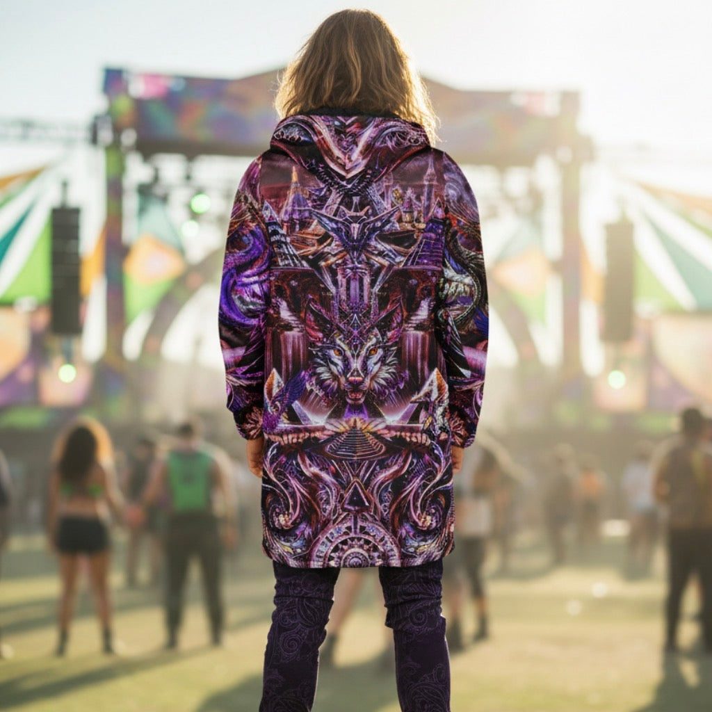 Dream Weaver Red Men’s Festival Cloak