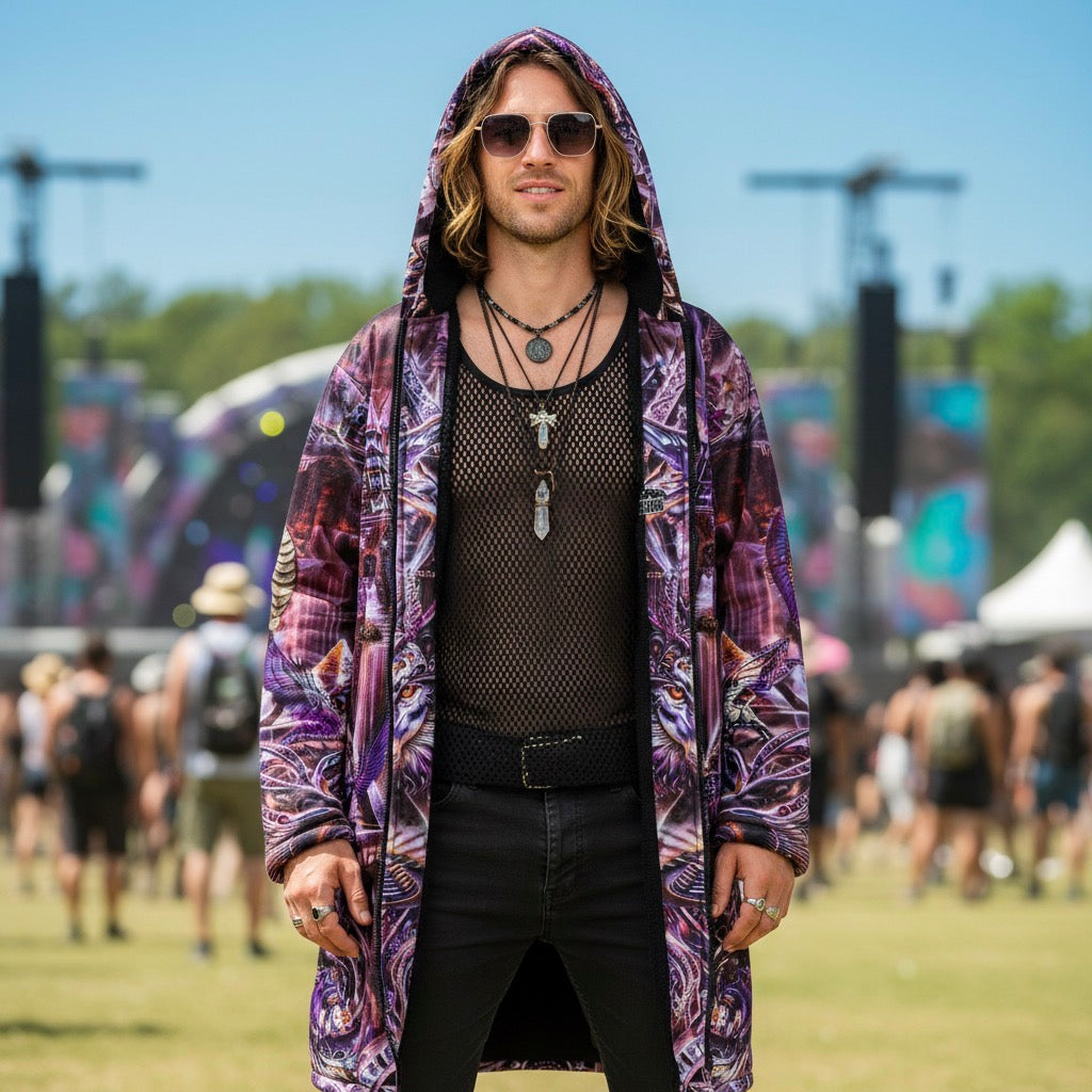 Dream Weaver Red Men’s Festival Cloak