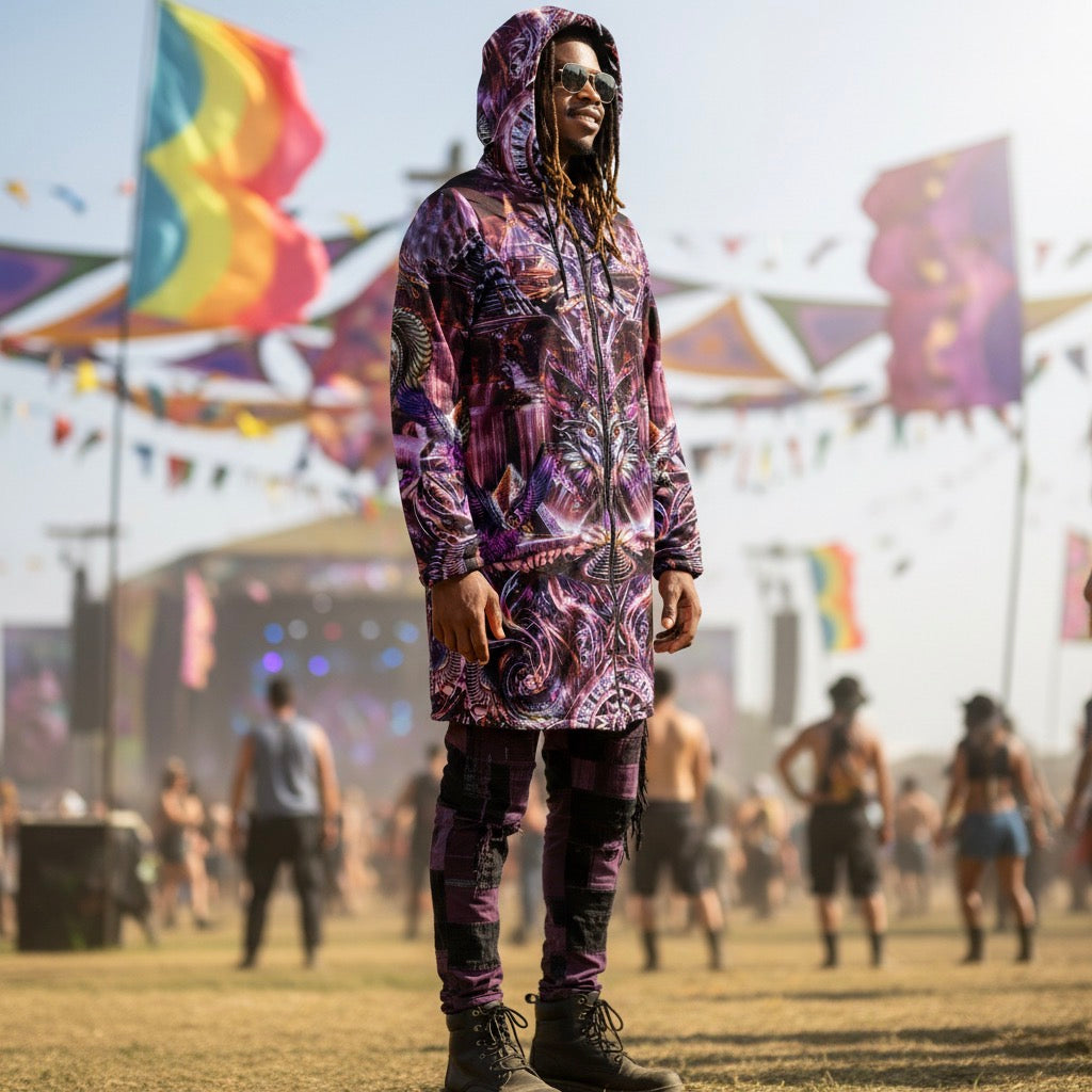 Dream Weaver Red Men’s Festival Cloak
