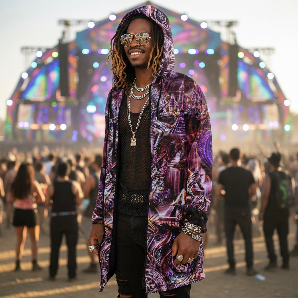 Dream Weaver Red Men’s Festival Cloak