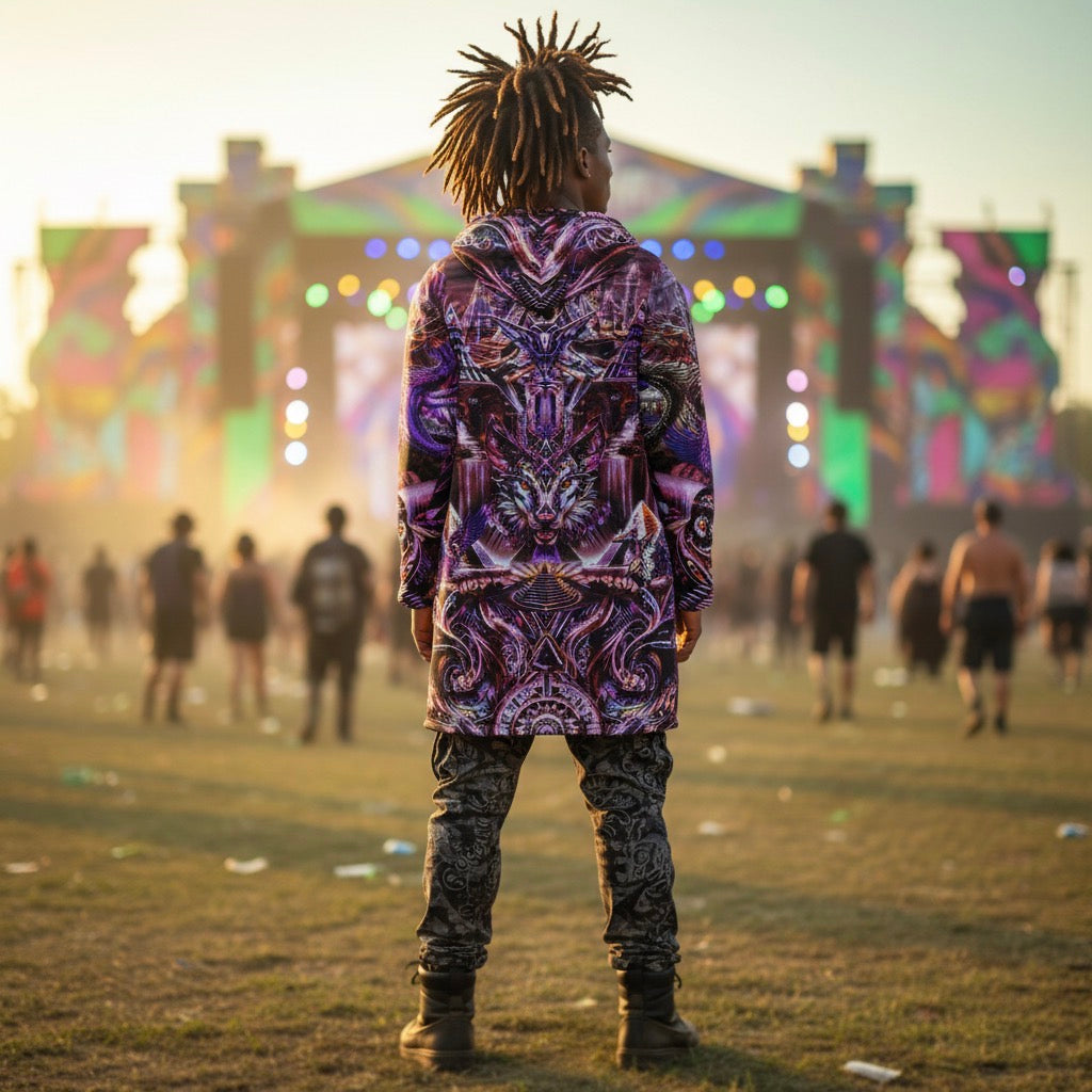 Dream Weaver Red Men’s Festival Cloak