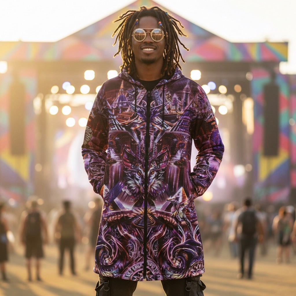 Dream Weaver Red Men’s Festival Cloak