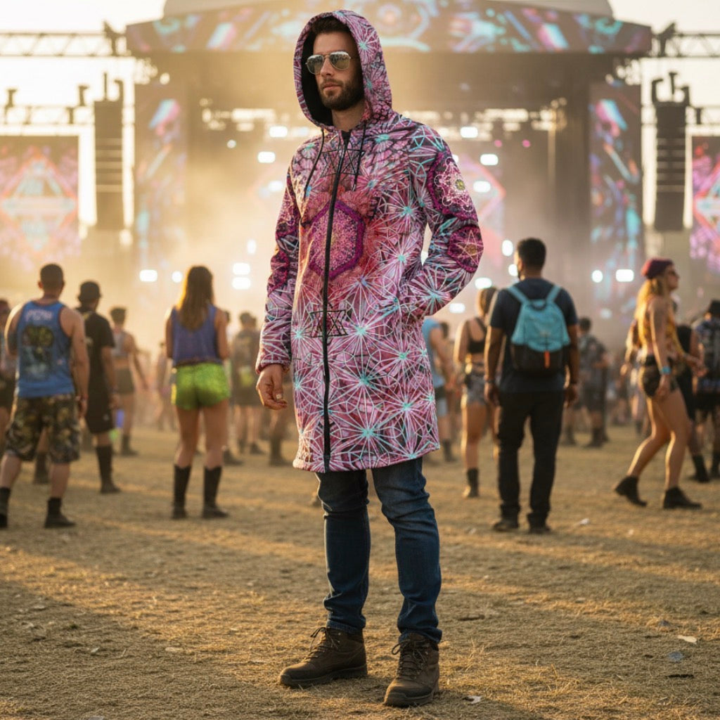 Angel Catcher Light Red Men's Festival Cloak
