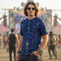 Crushed Velvet T-Shirt | Celestial Temple