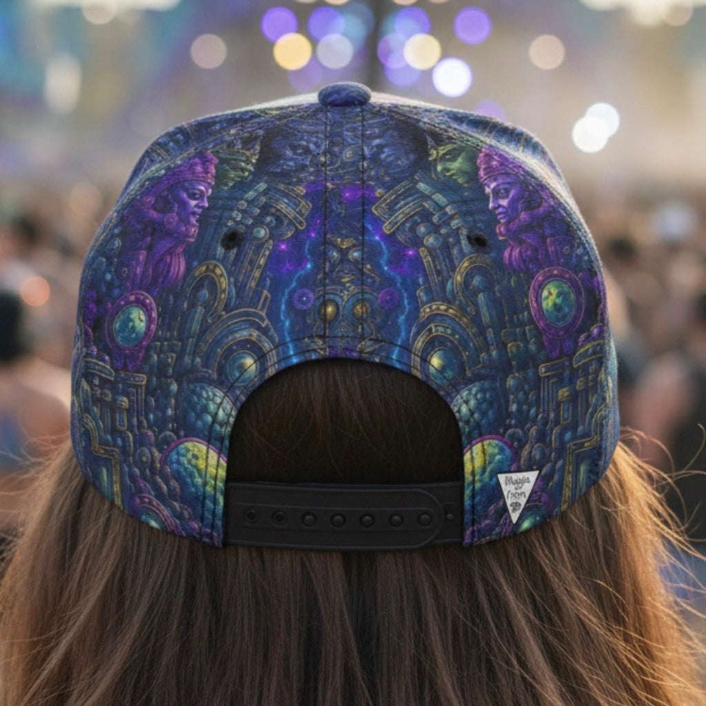 Celestial Temple Snapback Hat