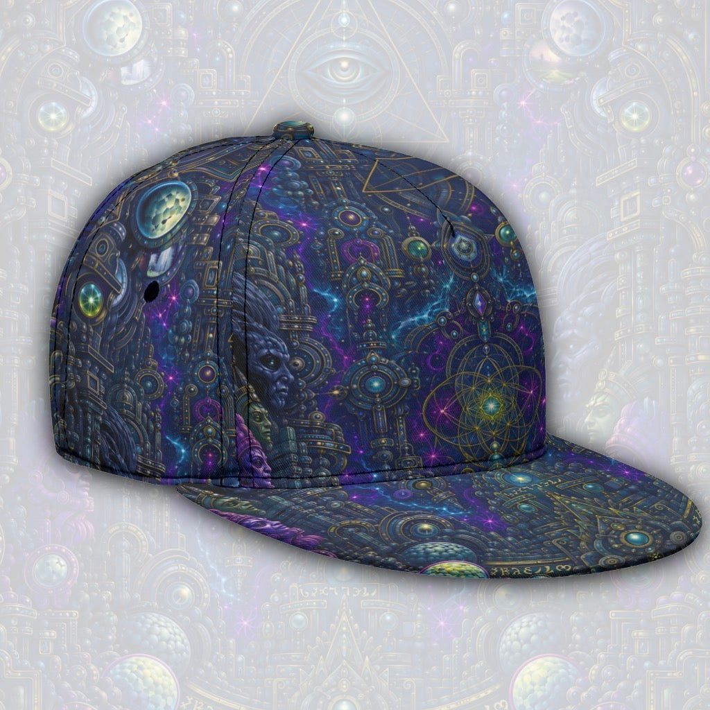 Celestial Temple Snapback Hat