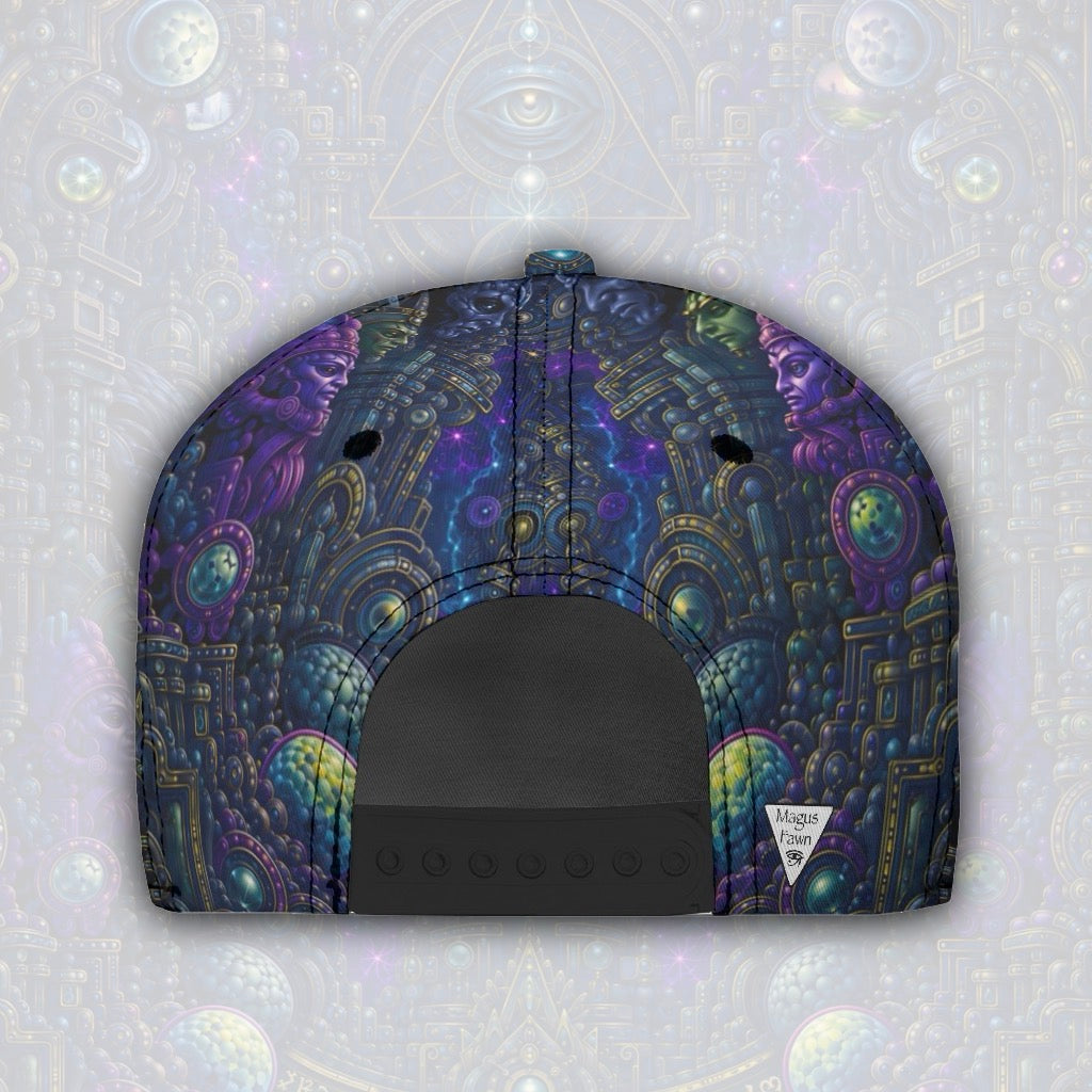 Celestial Temple Snapback Hat