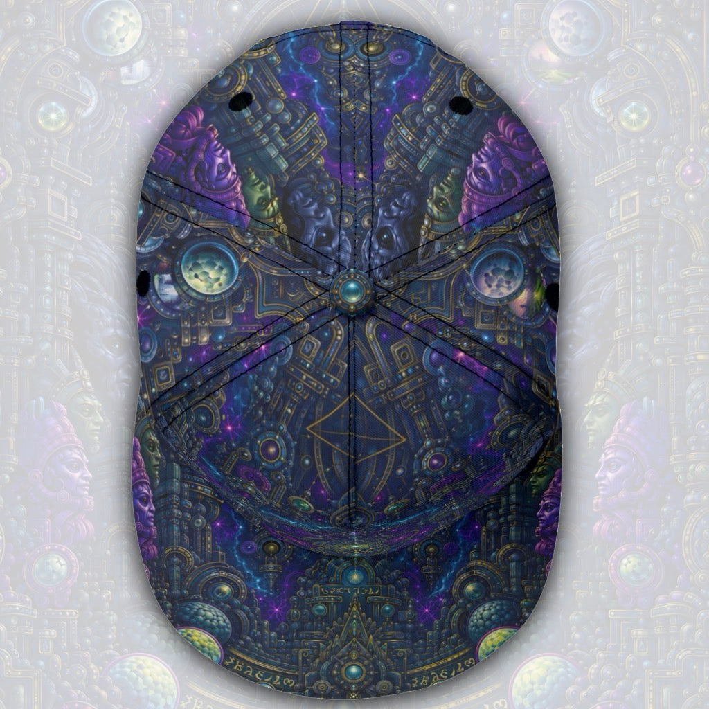 Celestial Temple Snapback Hat