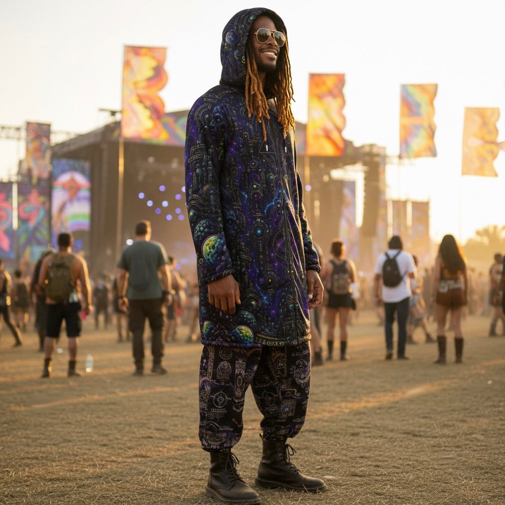 Celestial Temple Men’s Cloak