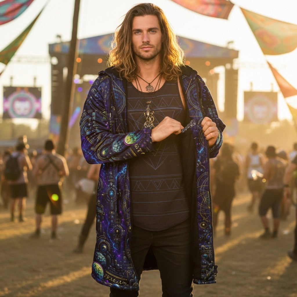 Celestial Temple Men’s Cloak