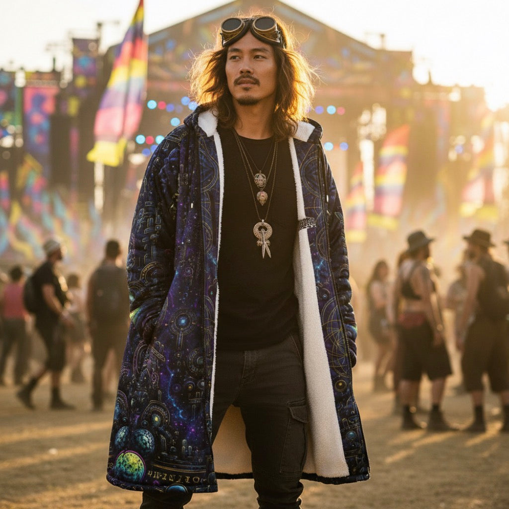 Celestial Temple Men’s Cloak