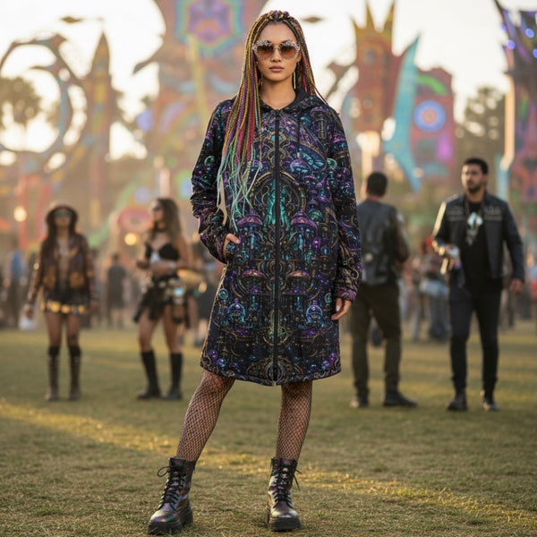 Crystal Mushroom Kingdom Women’s Cloak