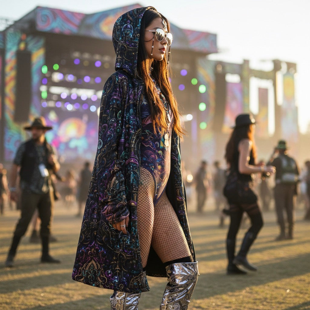 Crystal Shroom Kingdom Women’s Cloak