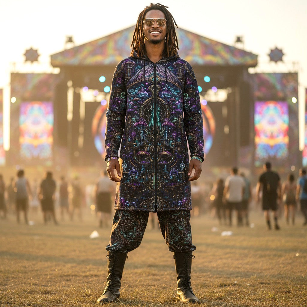 Crystal Shroom Kingdom Women’s Cloak
