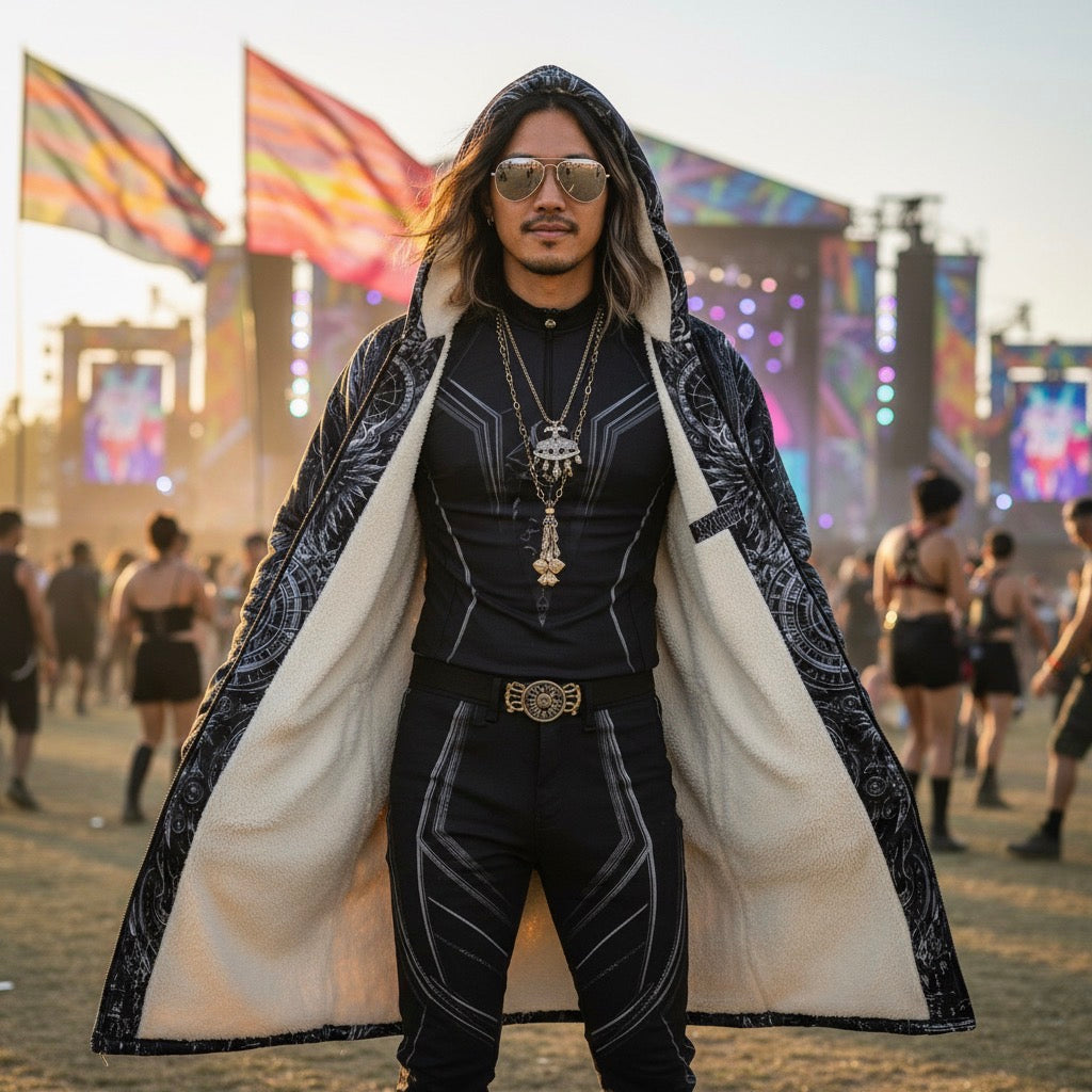 Crystal Shroom Kingdom Men’s Cloak