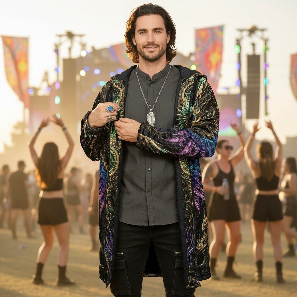 Golden Phoenix Men’s Cloak