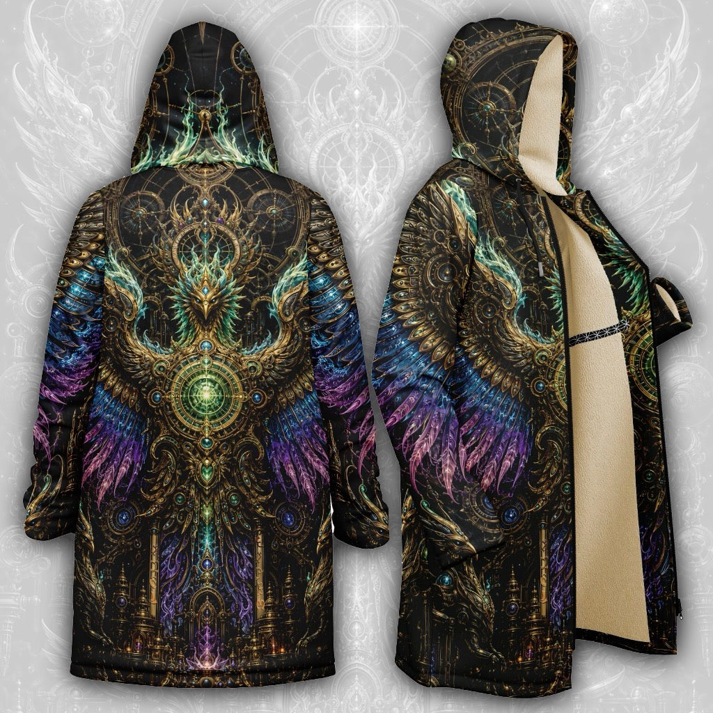 Golden Phoenix Women’s Black Cloak
