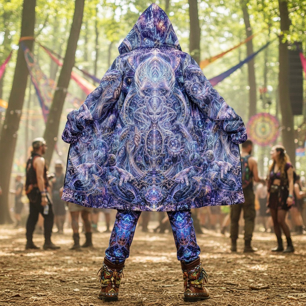 Galactic Alien Oracle Men’s Cloak