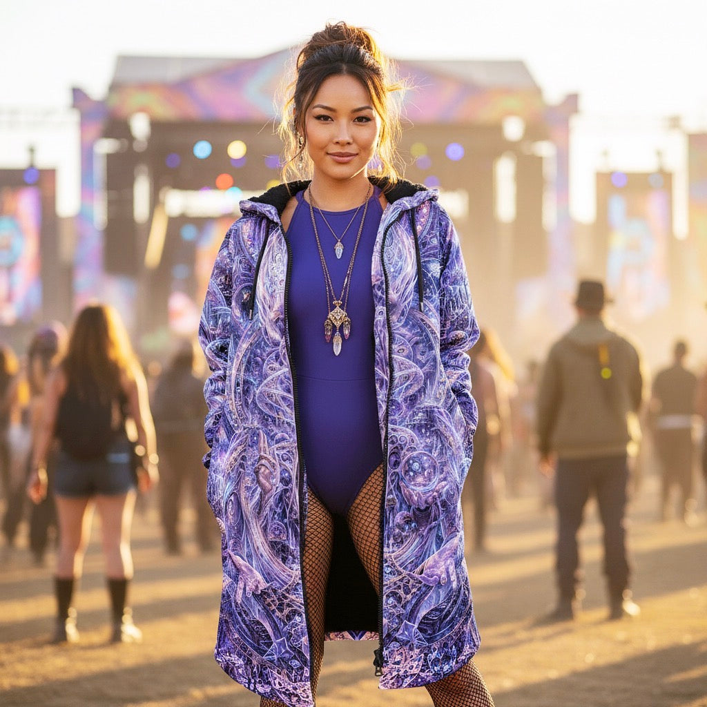 Galactic Alien Oracle Women’s Cloak