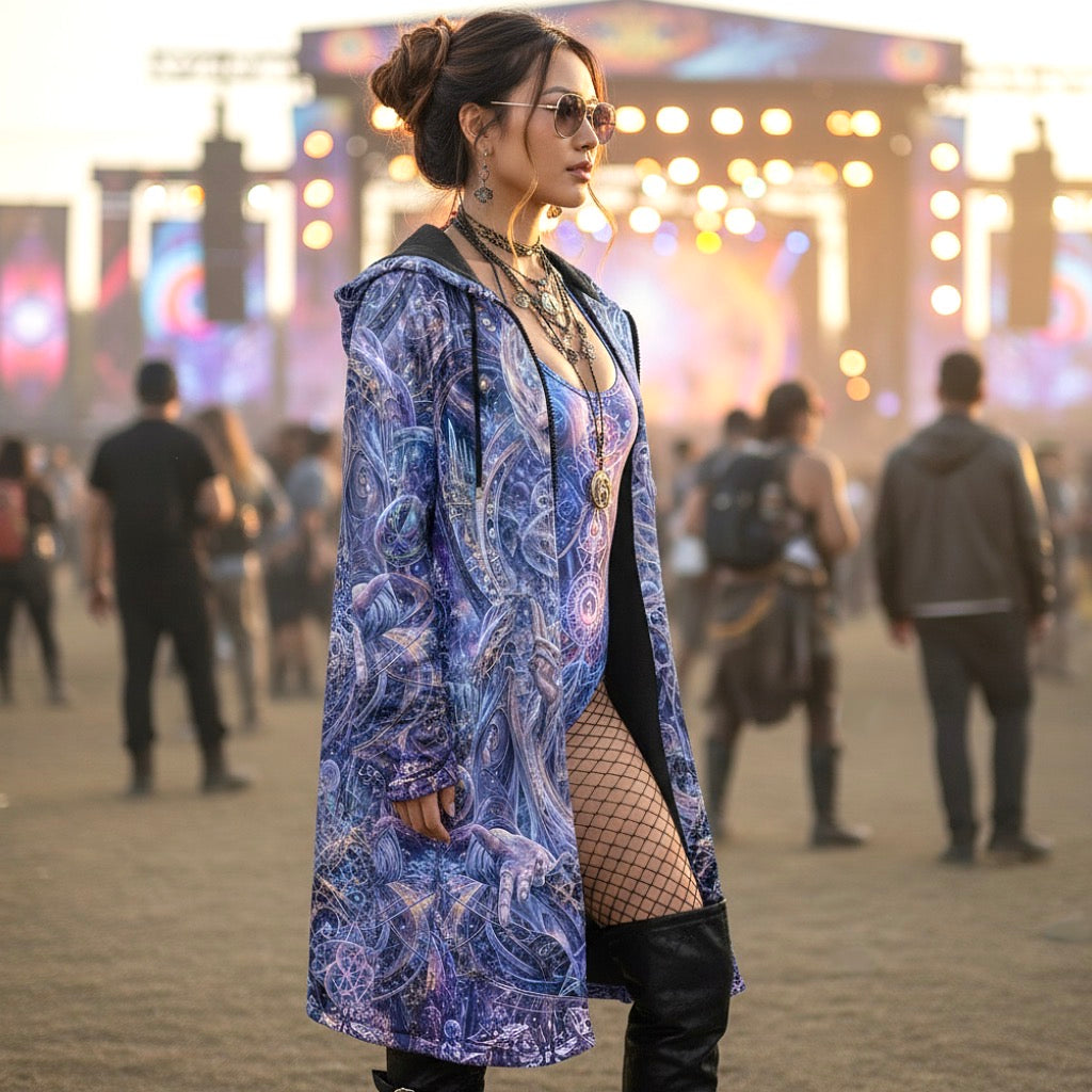 Galactic Alien Oracle Women’s Cloak