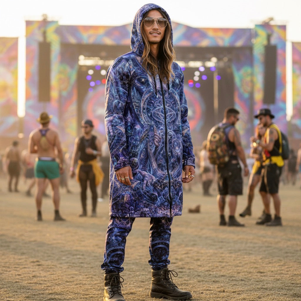 Galactic Alien Oracle Men’s Cloak