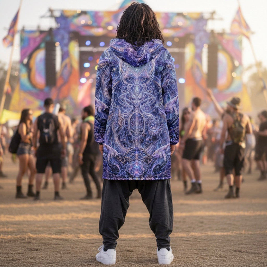 Galactic Alien Oracle Men’s Cloak