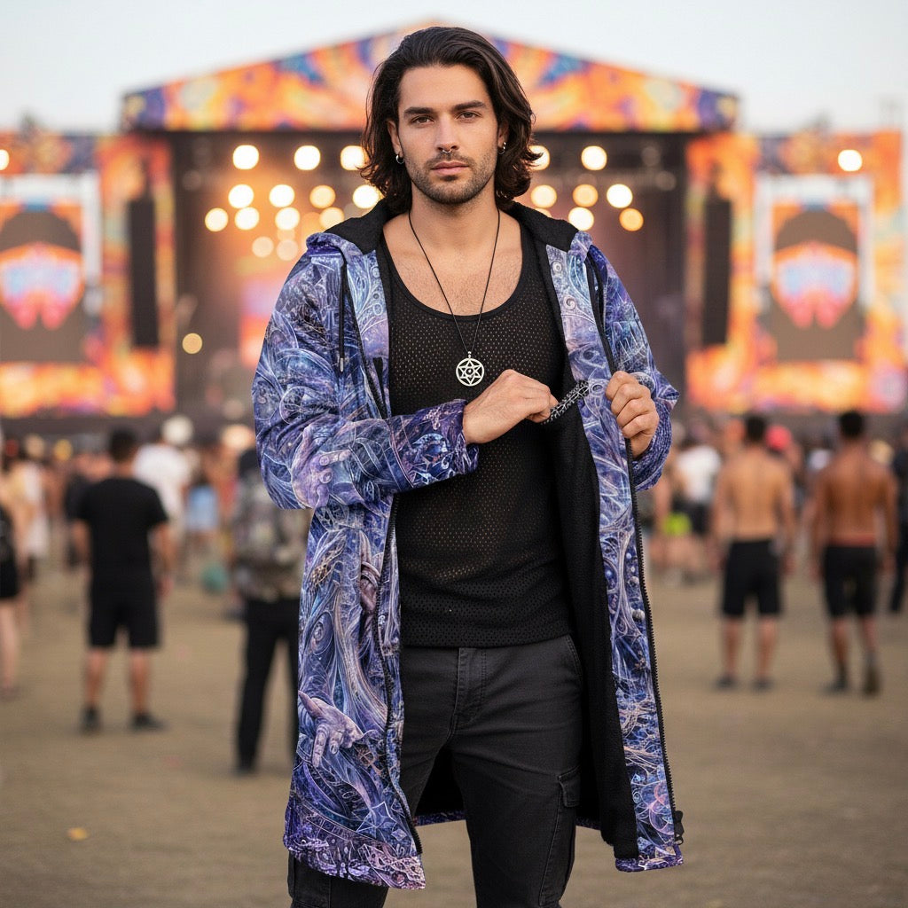 Galactic Alien Oracle Men’s Cloak