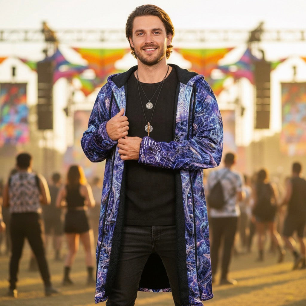 Galactic Alien Oracle Men’s Cloak
