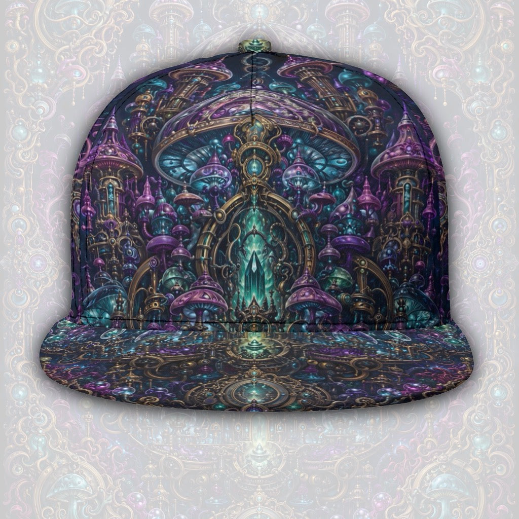 Snapback Hat | Shroom Crystal Kingdom