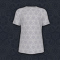 Cotton T-Shirt | White Fractal Bubble