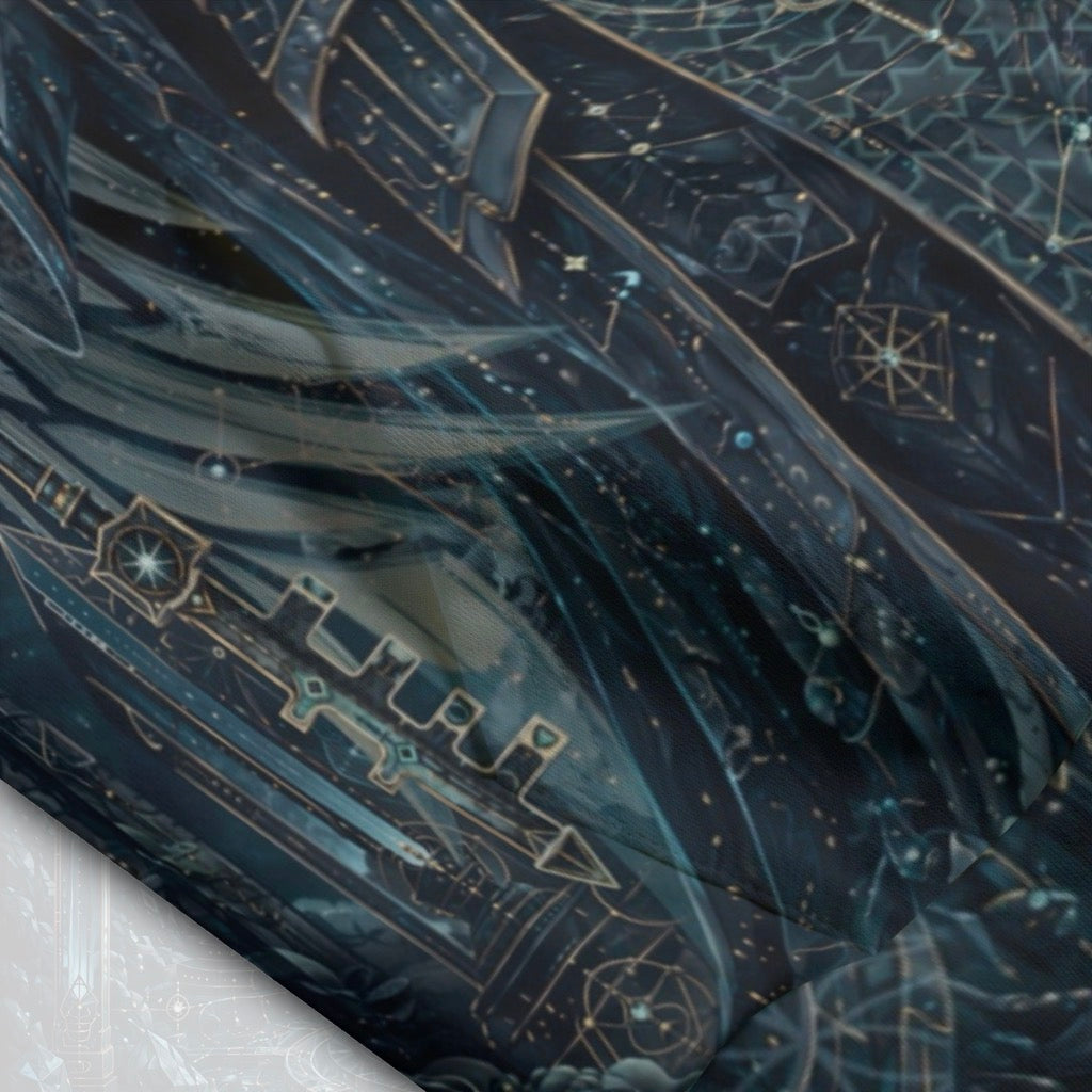Cotton Sleeveless Hooded Tank | Cosmic Knight