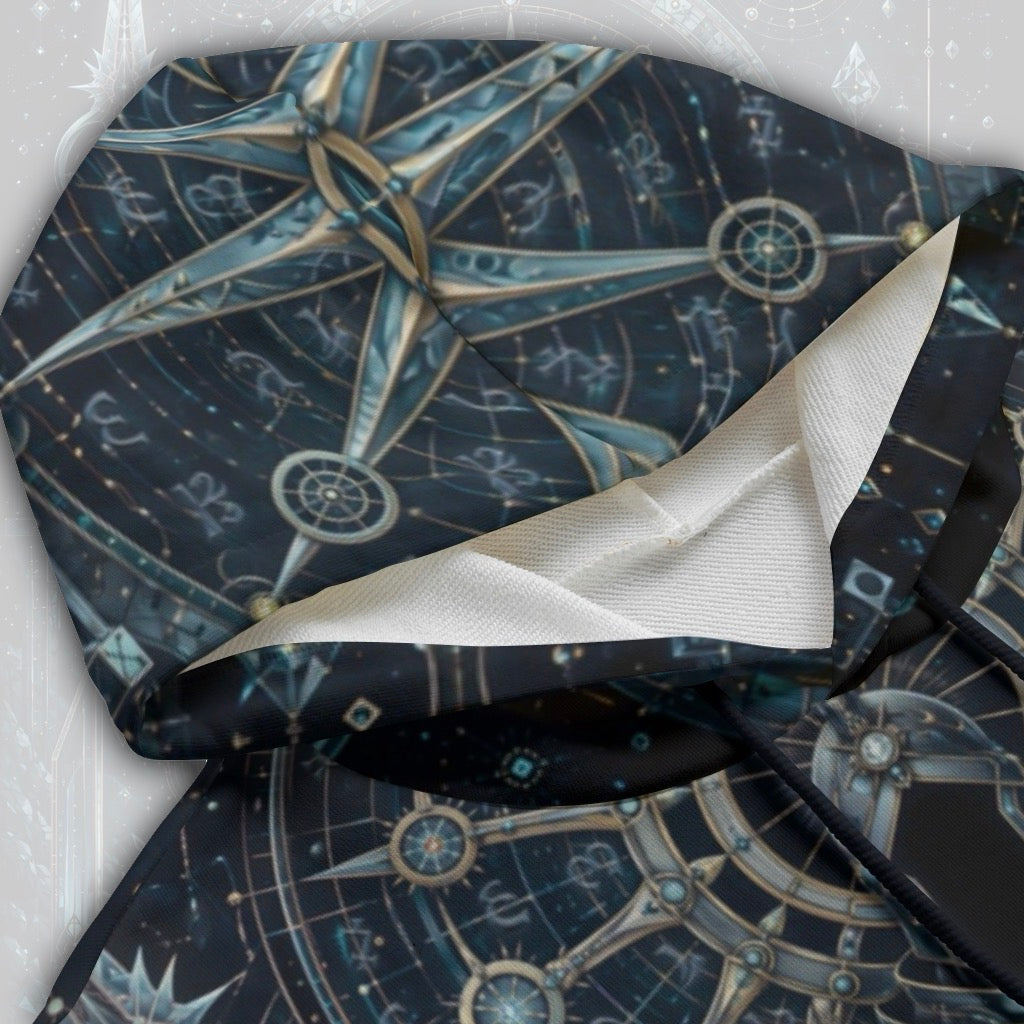 Cotton Sleeveless Hooded Tank | Cosmic Knight
