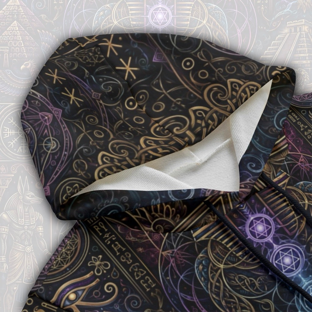 Cotton Sleeveless Hooded Tank | Mystical Egypt