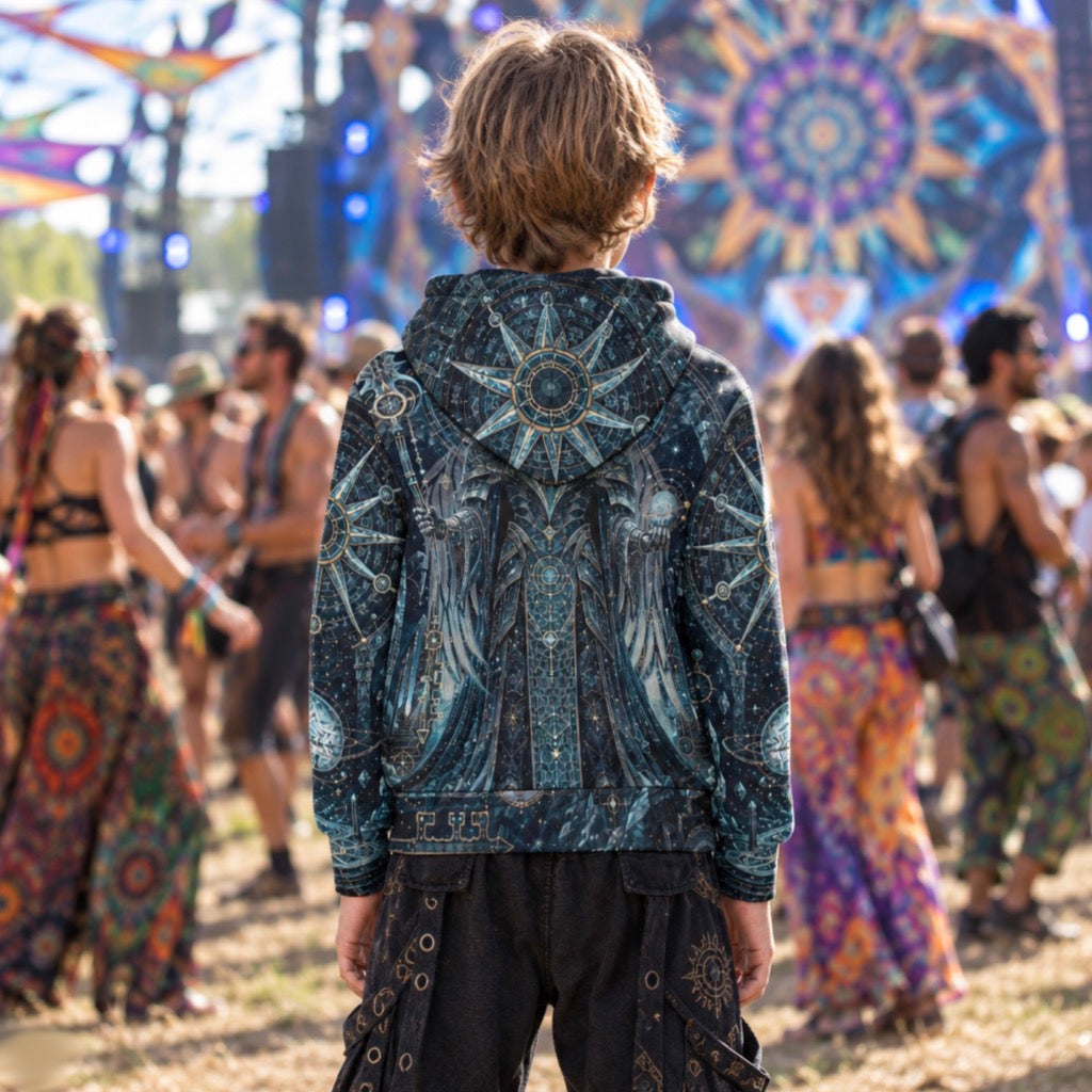 Kid's Pullover Hoodie | Cosmic Knight