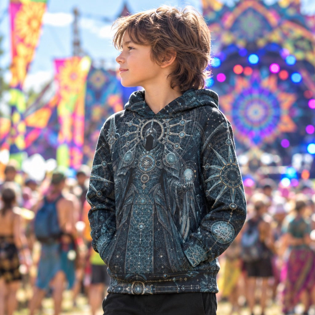 Kid's Pullover Hoodie | Cosmic Knight