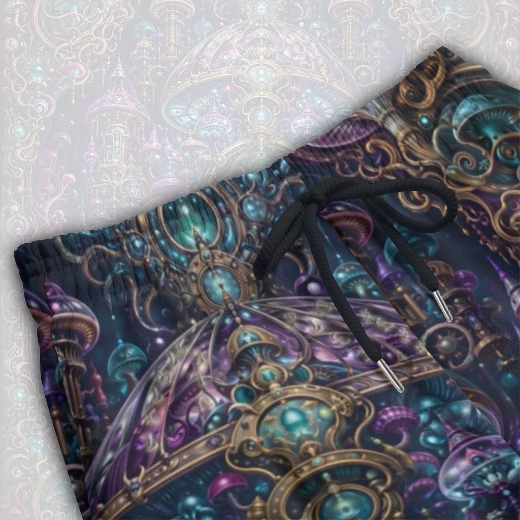 Kid's Cotton Sweatpants | Crystal Shroom Kingdom