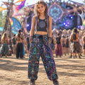 Kid's Cotton Sweatpants | Crystal Shroom Kingdom