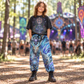 Kid's Cotton Sweatpants | Electric Dragonscape