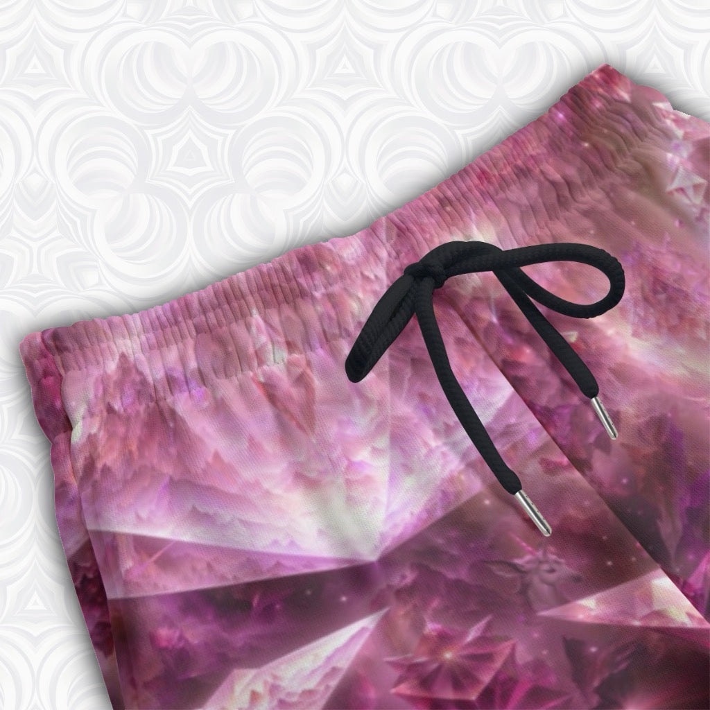 Kid's Cotton Sweatpants | Rose Quartz Unicorn