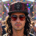 Snapback Hat | Crimson Fenrir
